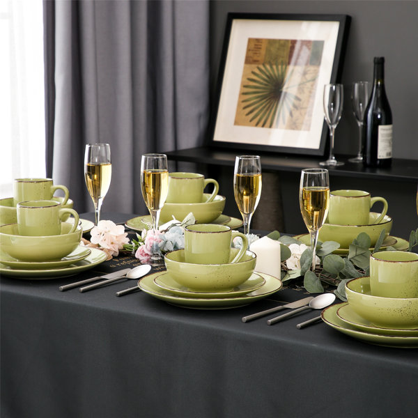 Latitude Run® Navia 32 Piece Dinnerware Set, Service for 8 & Reviews